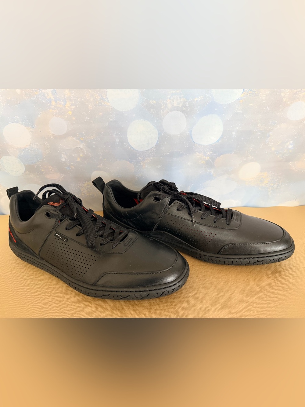 Piloti & Corvette Collaboration Men’s Leather Driving Shoes - Size 10